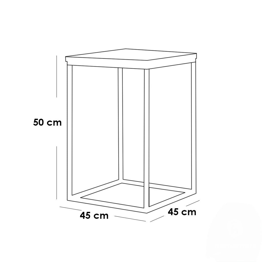 3-Piece Coffee Table, Side Table, and Console - ST-0053