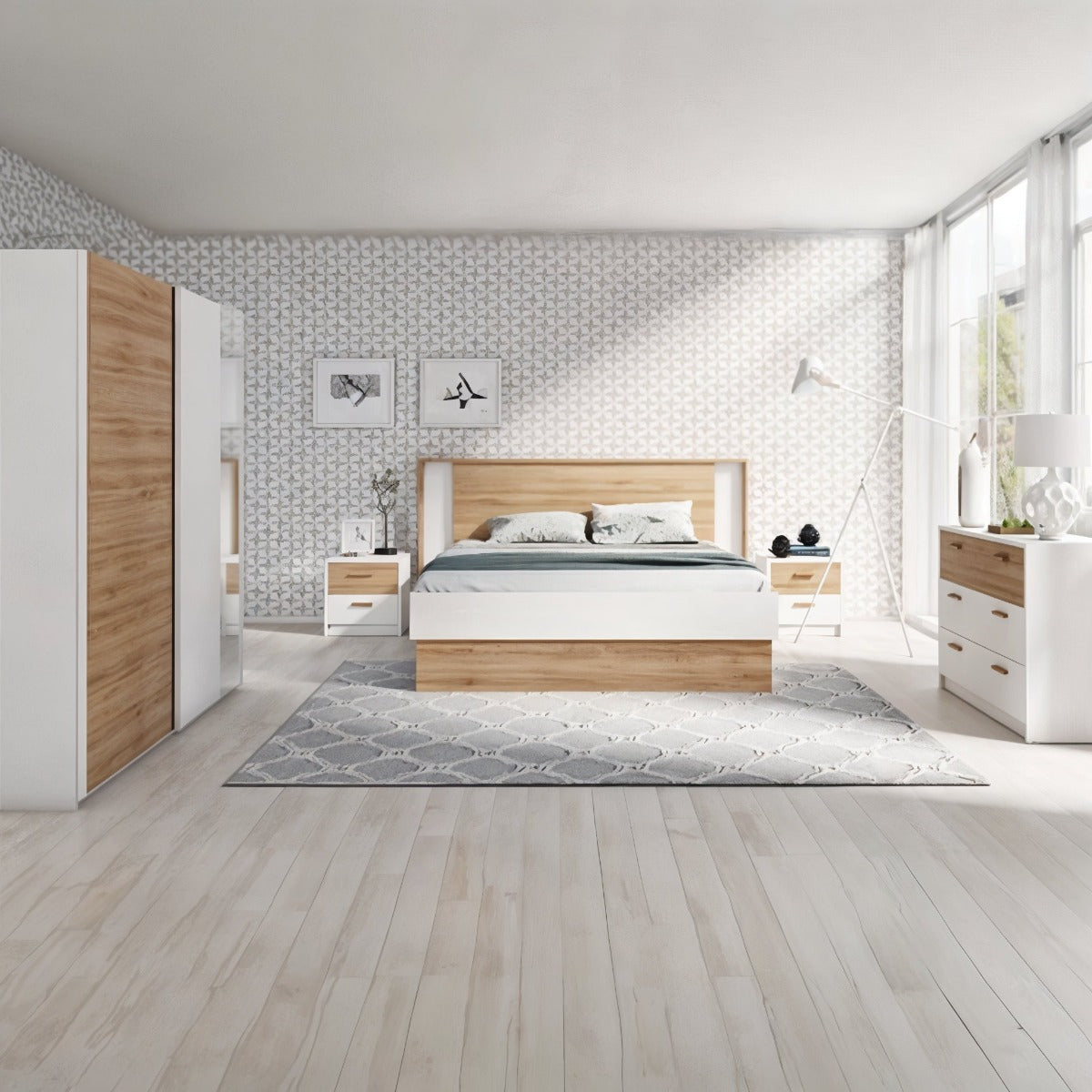 MDF wood Bed room - BR 002