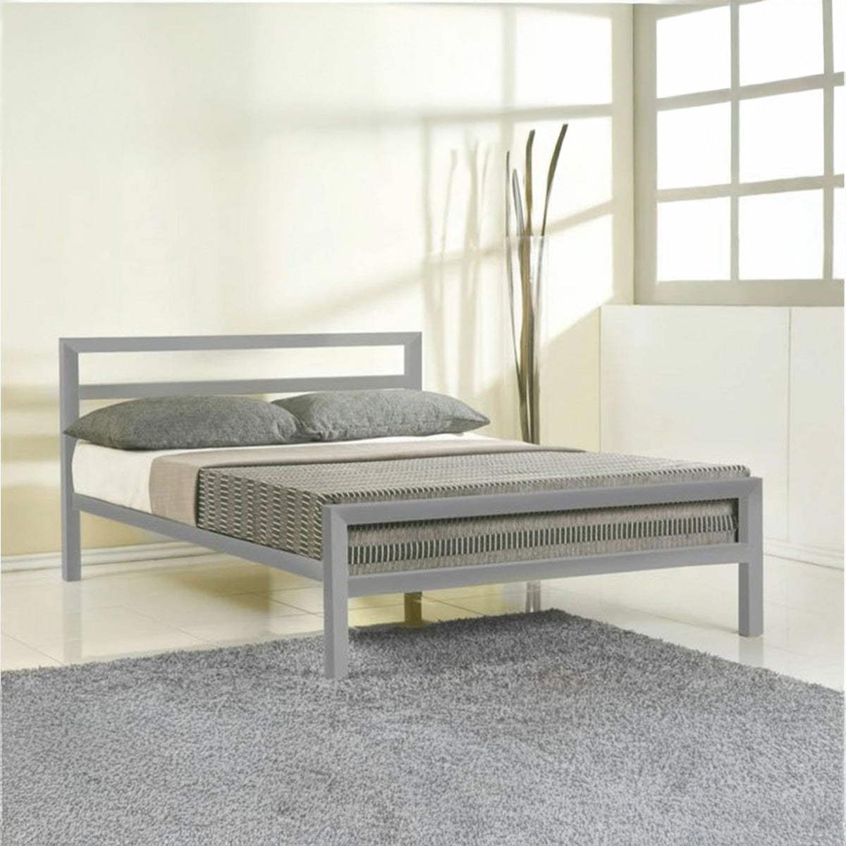 Single metal Bed -B-003