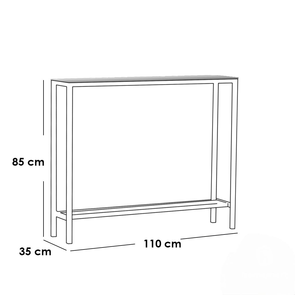 3-Piece Coffee Table, Side Table, and Console - ST-0053