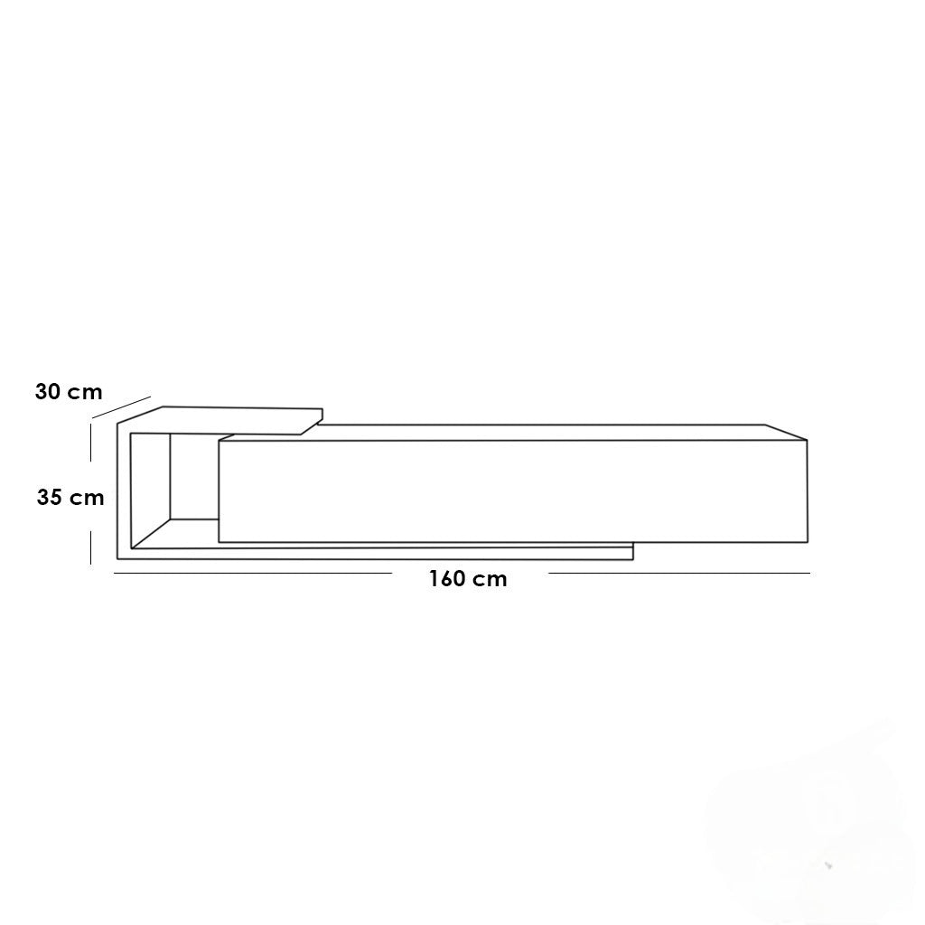 TV unit and MDF coffee table - set 130