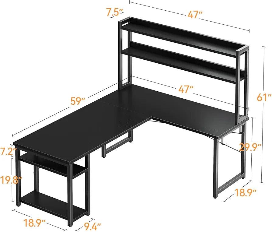 L-shape Desk -D014