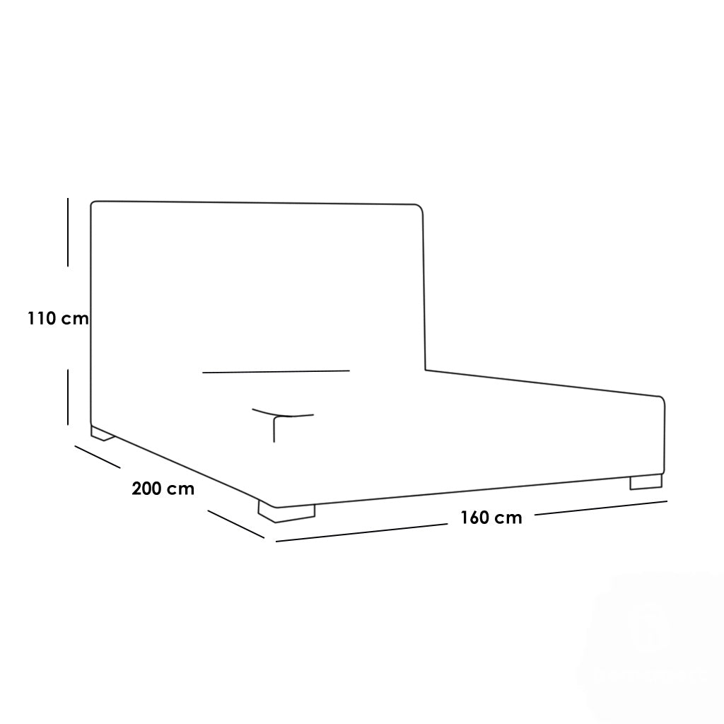 MDF wood Bed room - BR 002