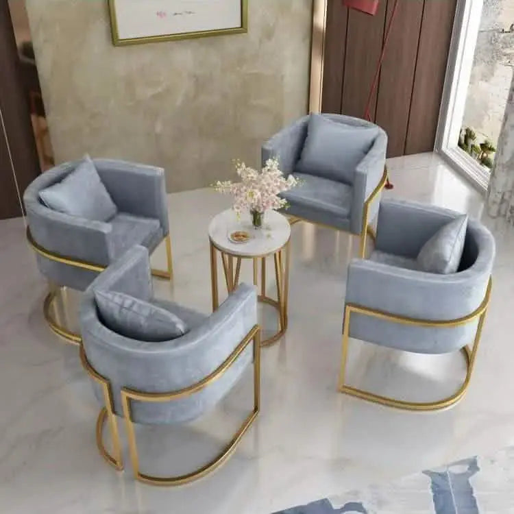 Steel sofa set - 5 pieces - CS 006