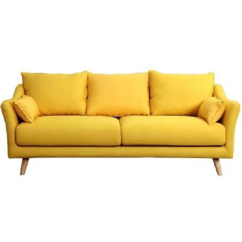 L-Shape Sofa and Pouf - LSHP-008