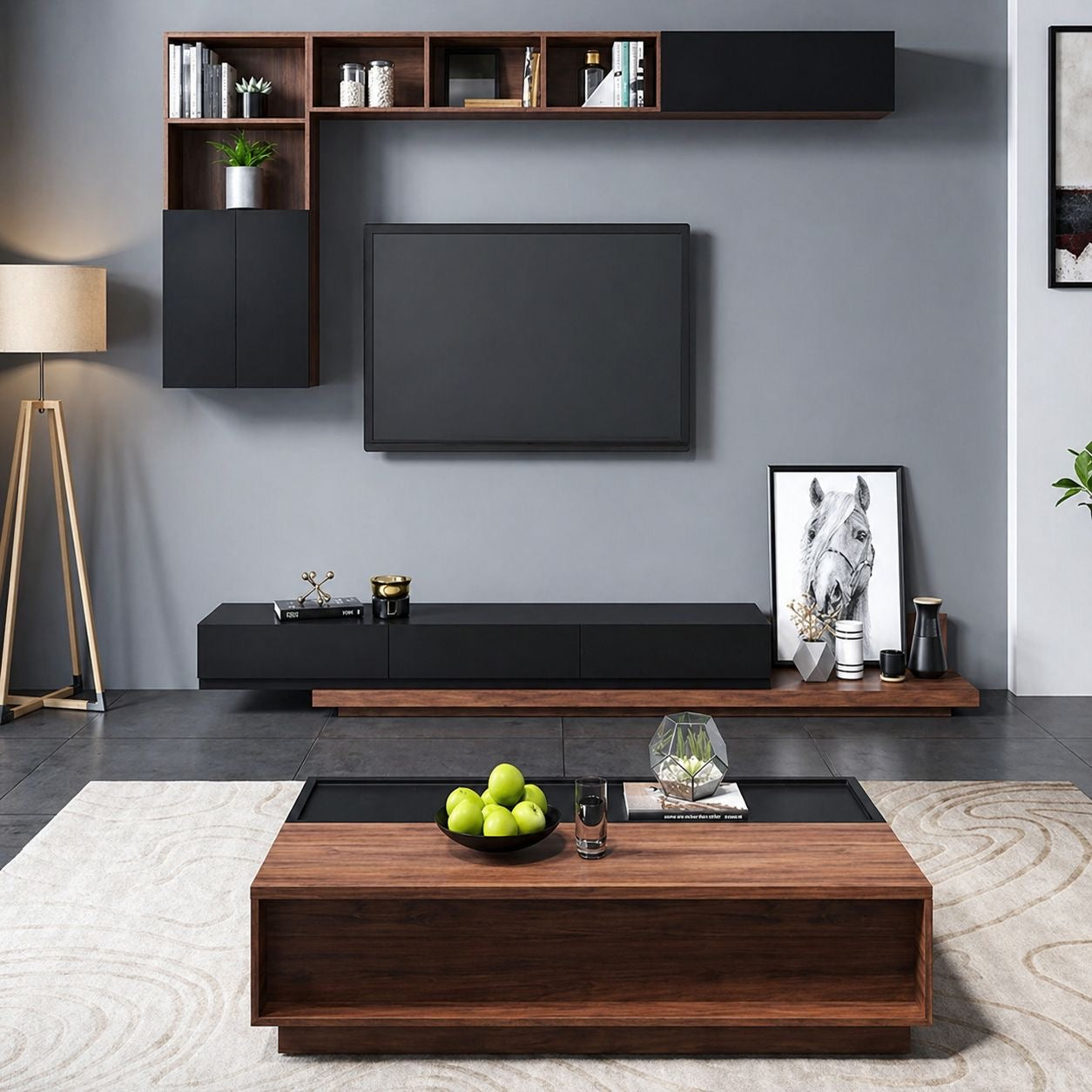 Tv table and Coffee table Set Set122