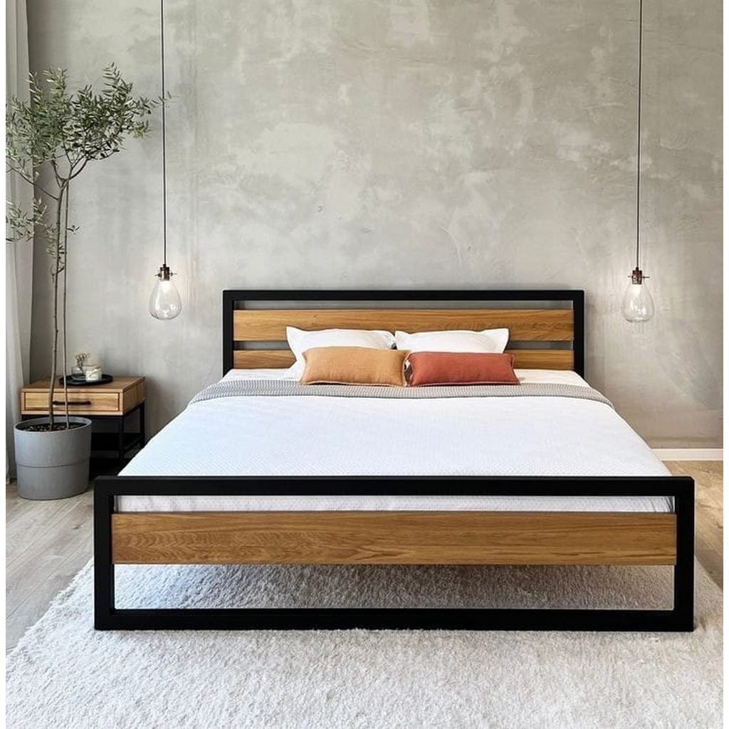 Single metal Bed -B-003