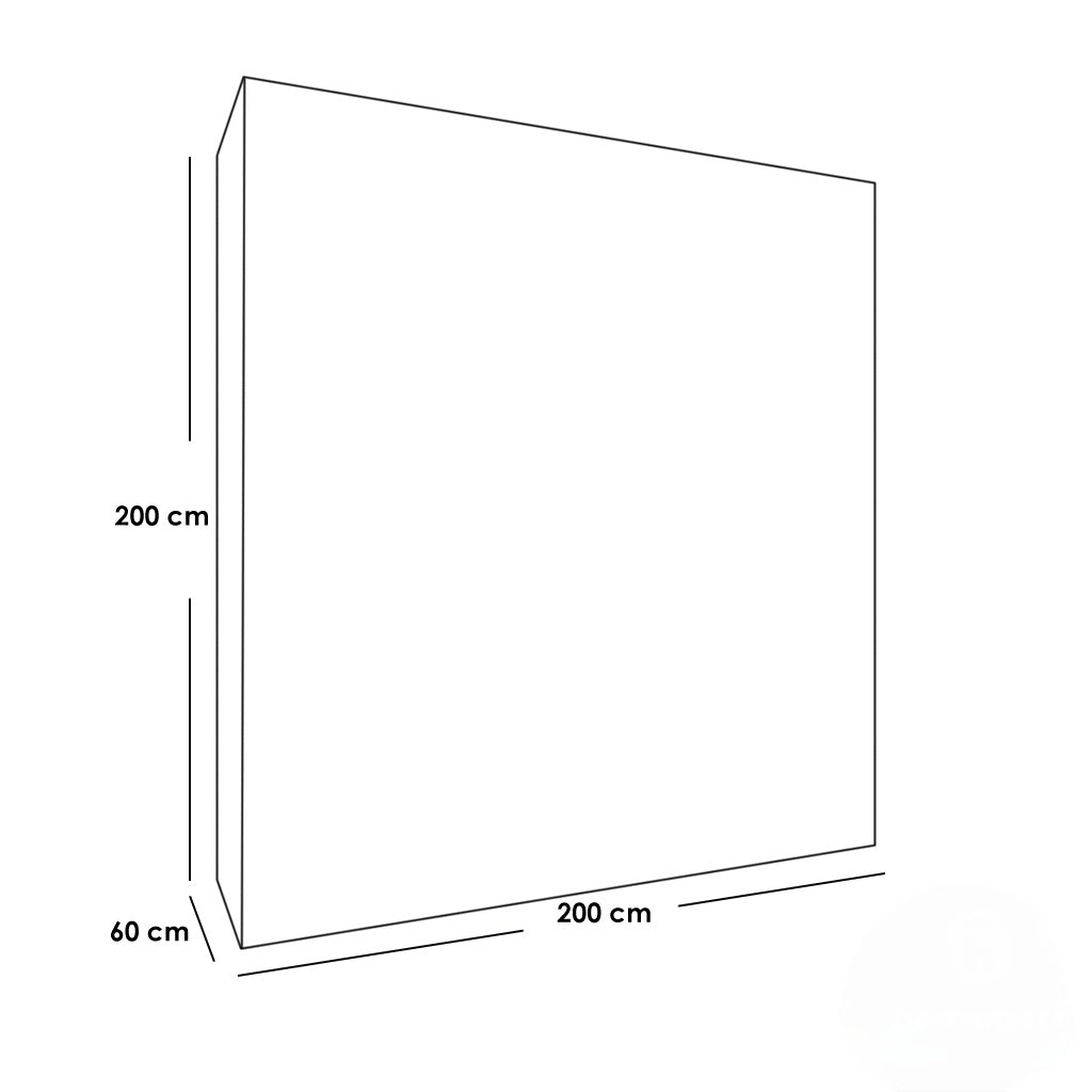 MDF wood Bed room - BR 002