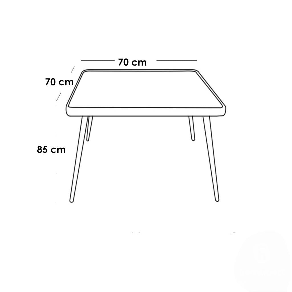 5 piece metal outdoor furniture set - CS 012
