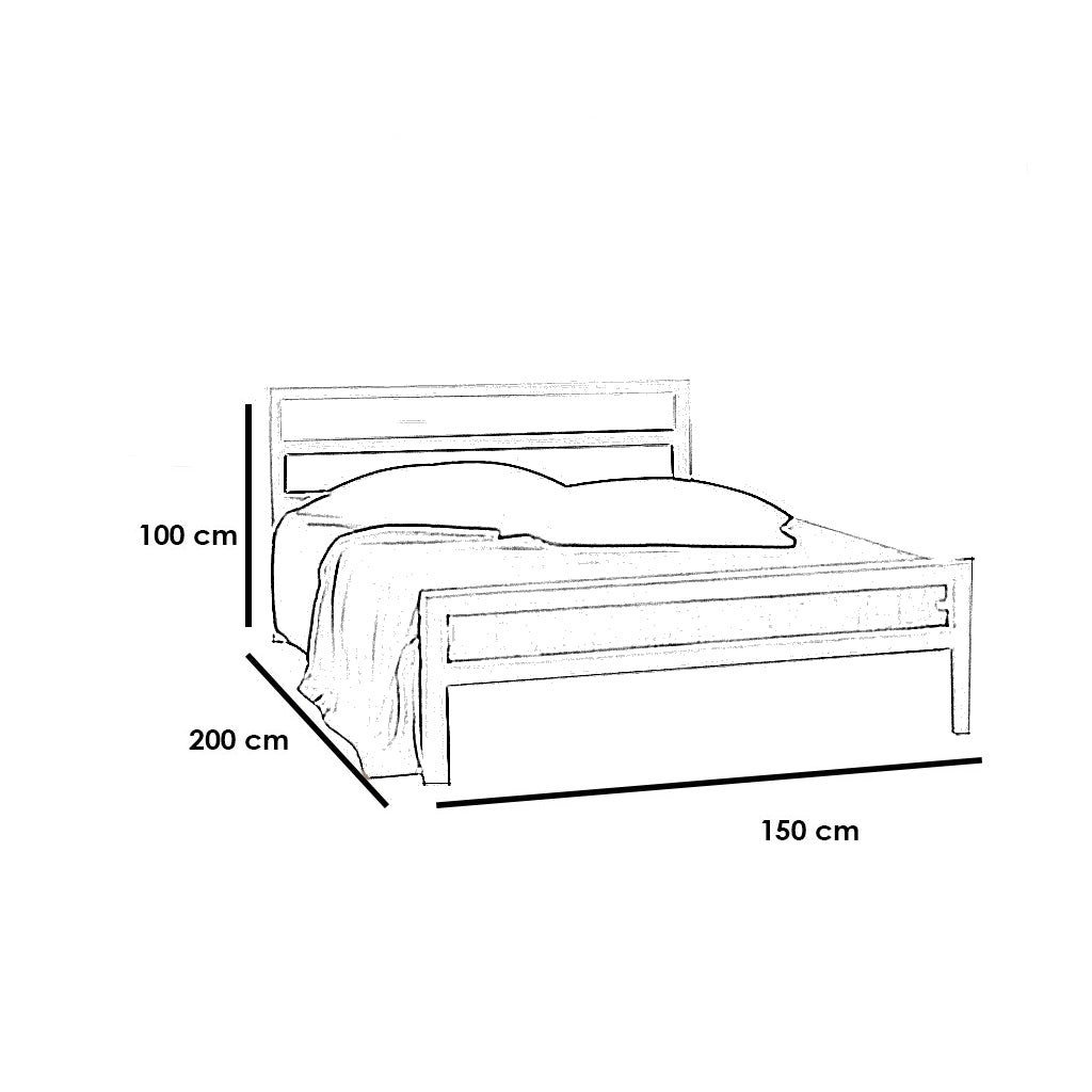 metal Queen Bed -B-005