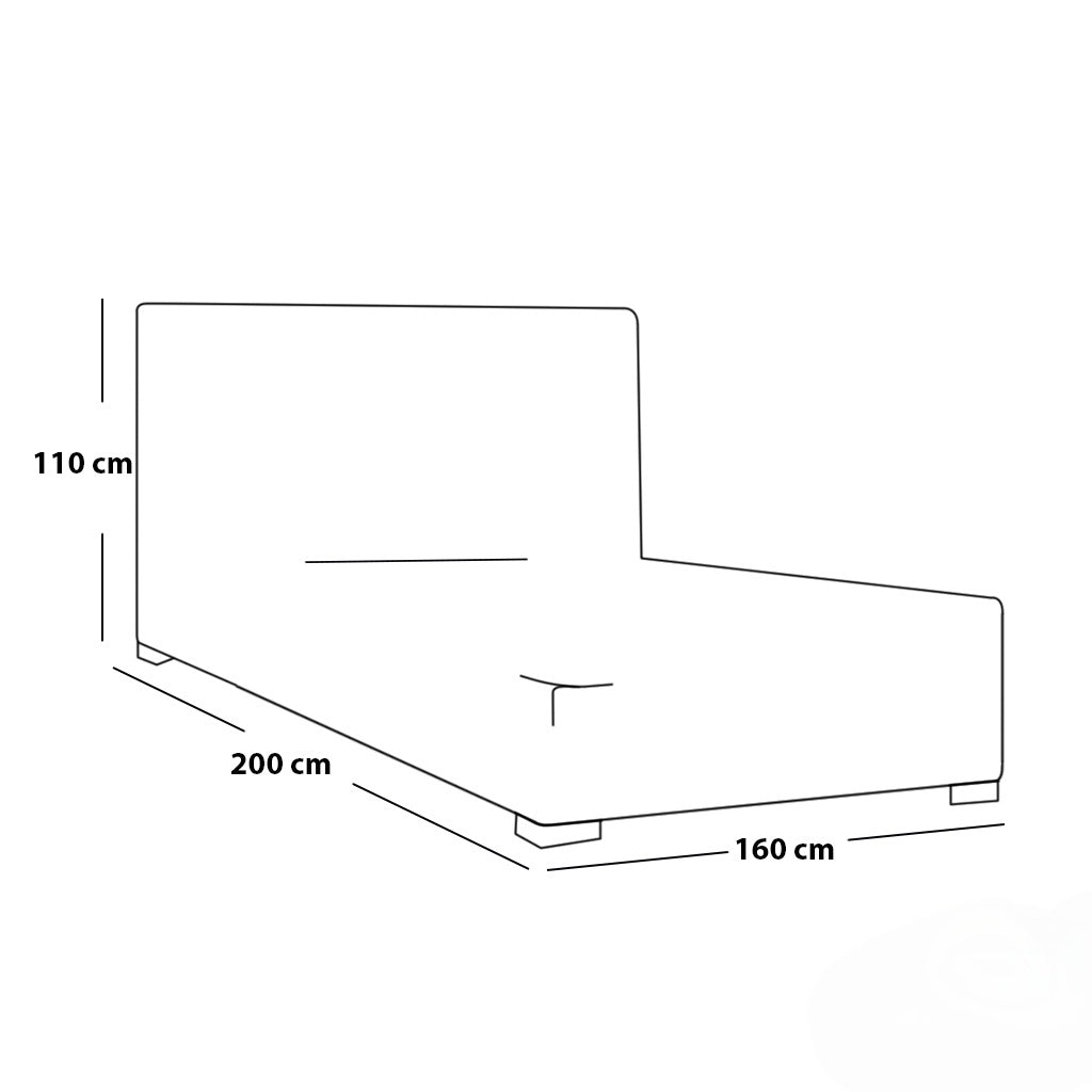 MDF wood Bedroom - BR 003