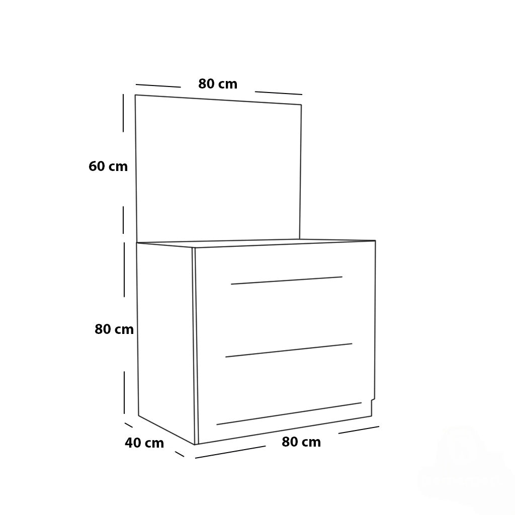 MDF wood Bedroom - BR 003