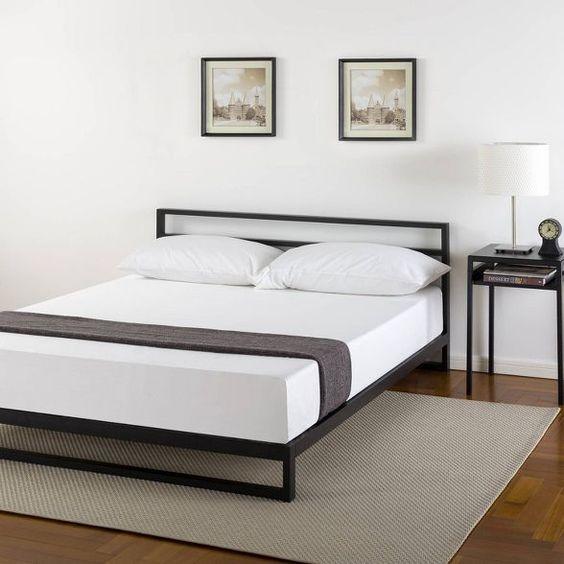 Single metal Bed -B-009