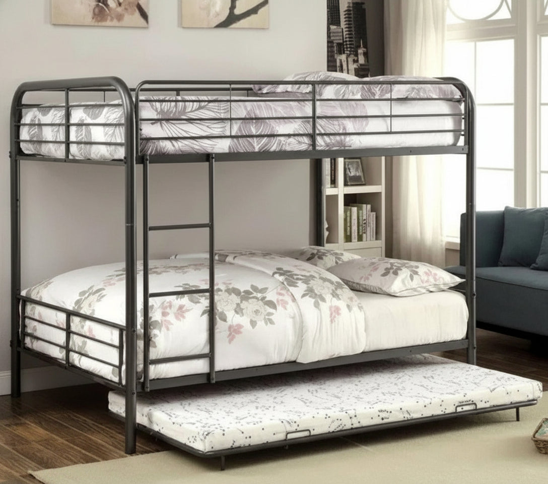 3-story steel bed -B-006