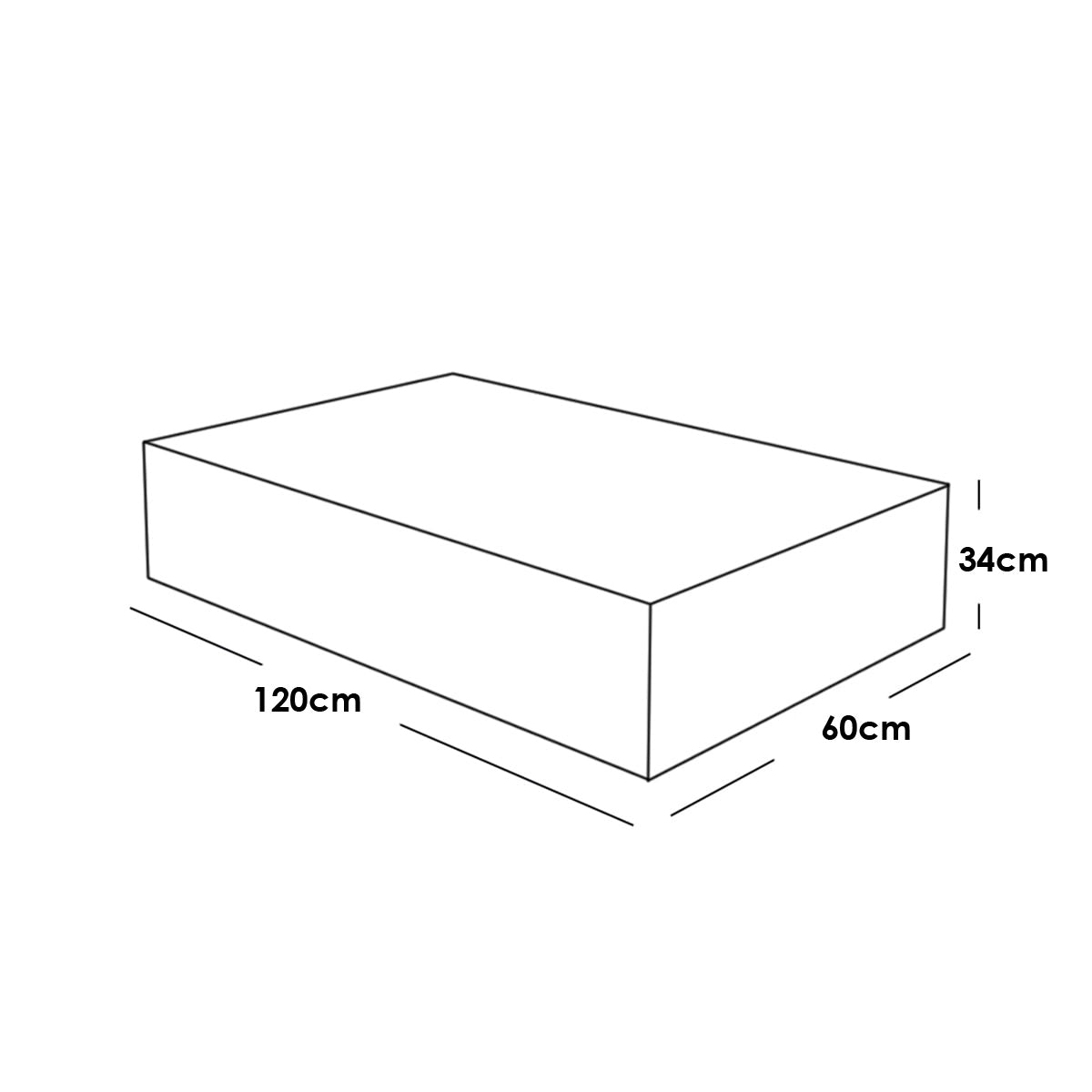 TV stand and coffee table set, MDF - brown and beige - set 137
