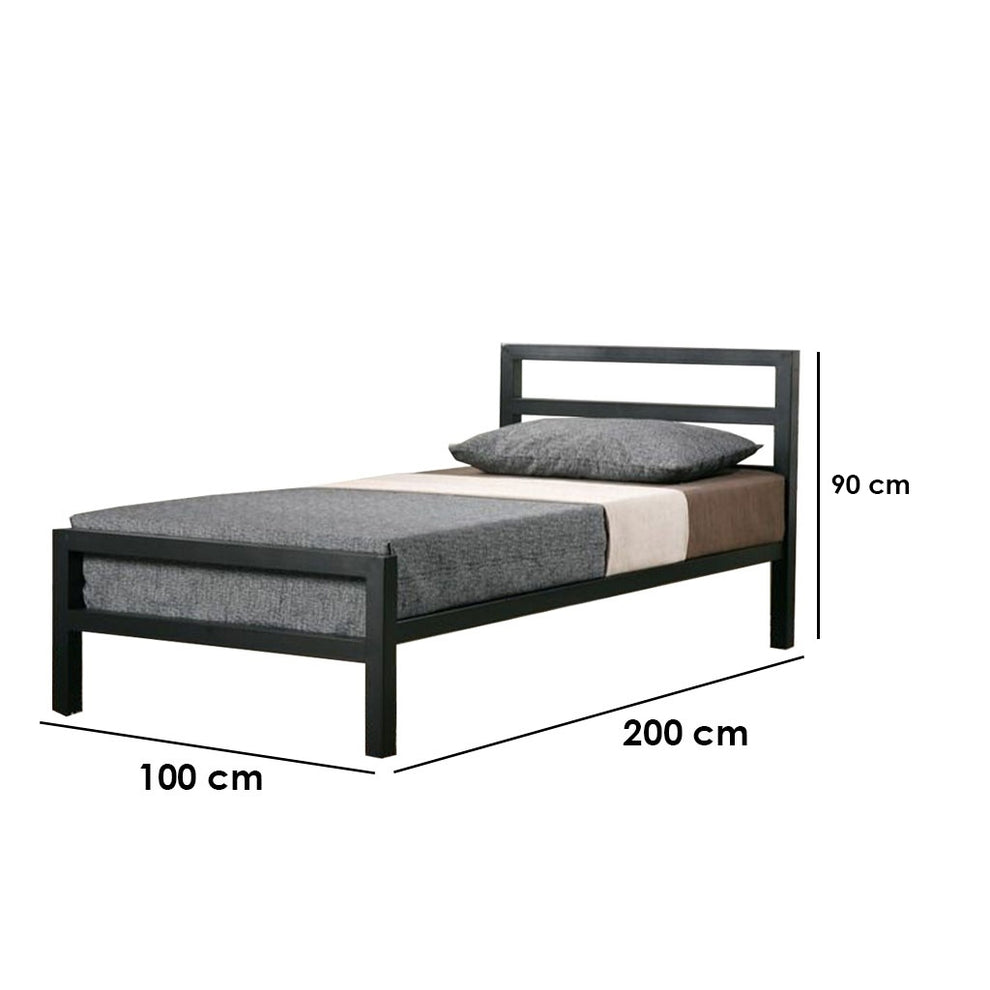 Metal Bed 100*100 cm -MB-0026